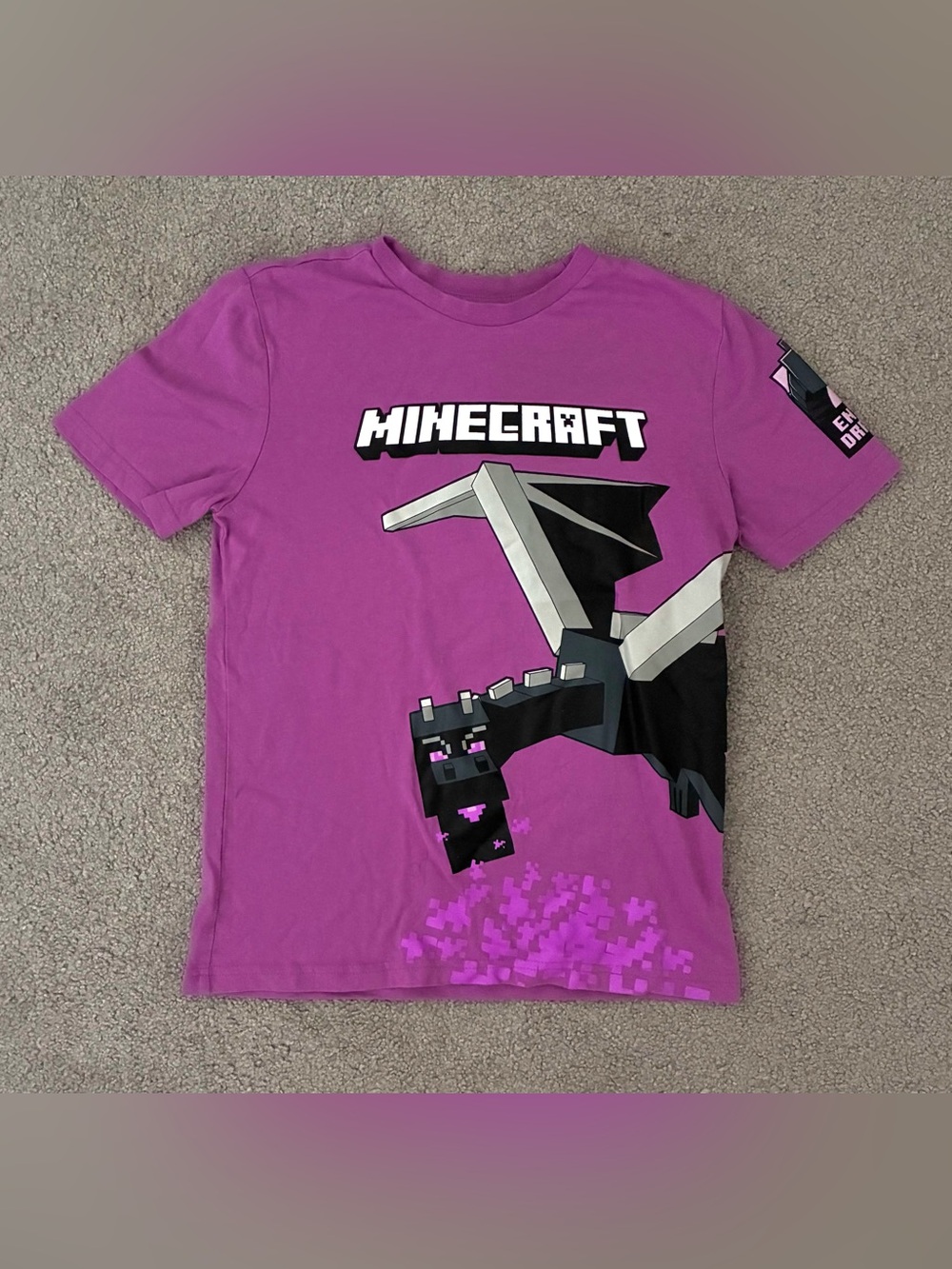 Minecraft enderdragon shirt